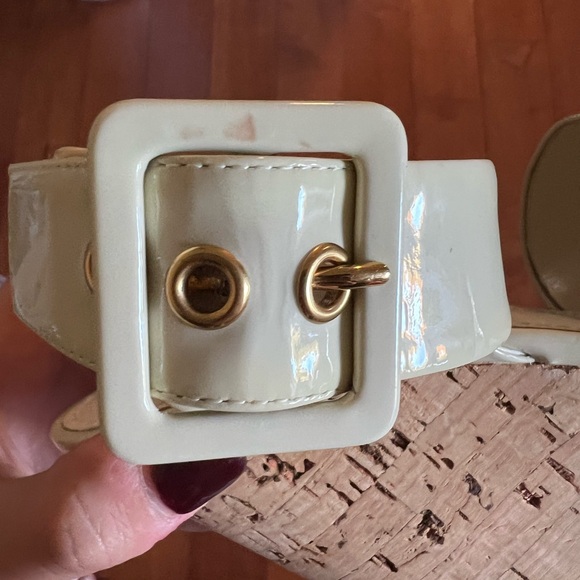 Louis Vuitton Wedge Buckle Strap Heels - Picture 8 of 11